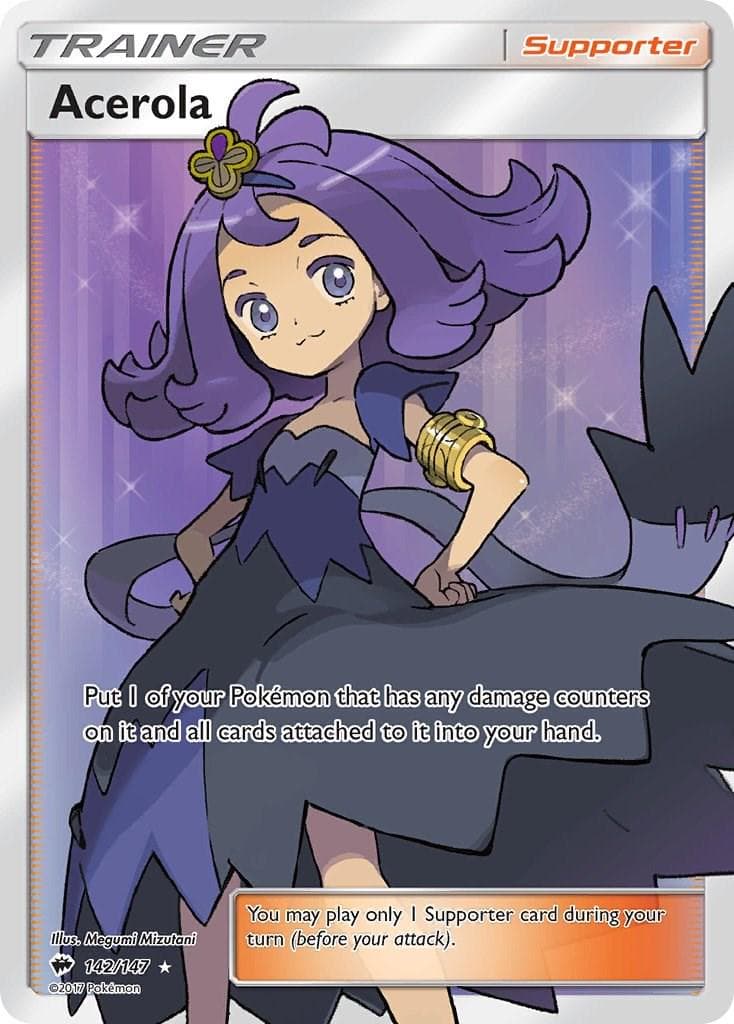 Acerola #142 — Pokemon Burning Shadows