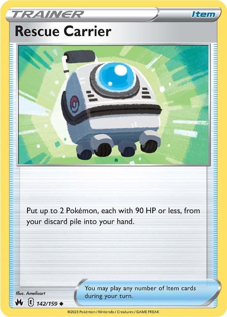 Rescue Carrier #142 — Pokemon Crown Zenith