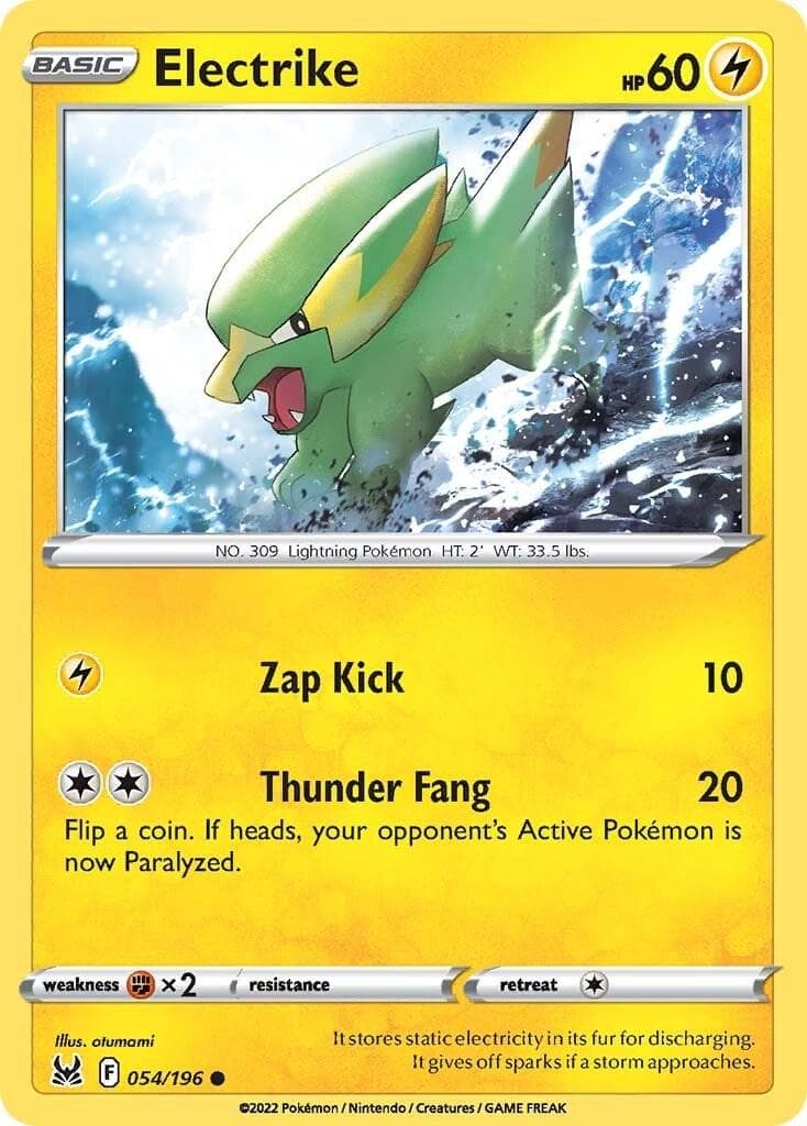 Electrike #54 — Pokemon Lost Origin
