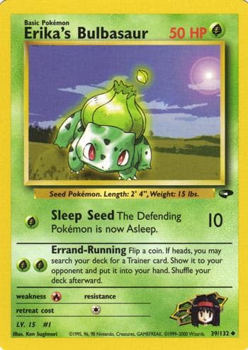 Erika's Bulbasaur #39 — Pokemon Gym Challenge