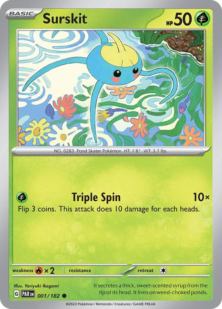Surskit #1 — Pokemon Paradox Rift