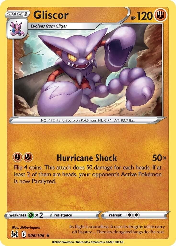 Gliscor #96 — Pokemon Lost Origin