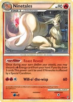 Ninetales #17 — Pokemon Call of Legends