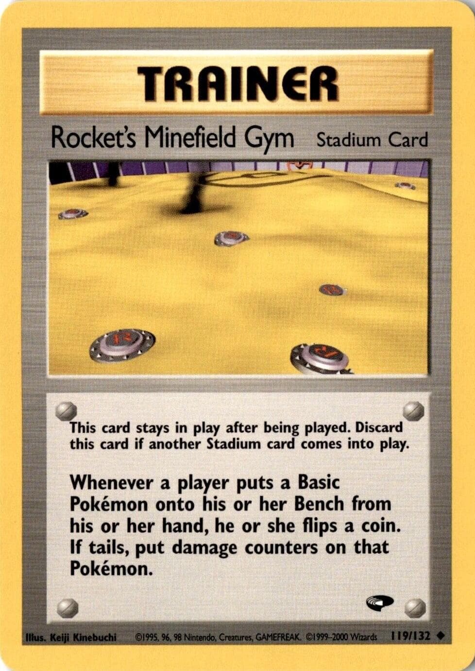 Rocket's Minefield Gym #119 — Pokemon Gym Challenge