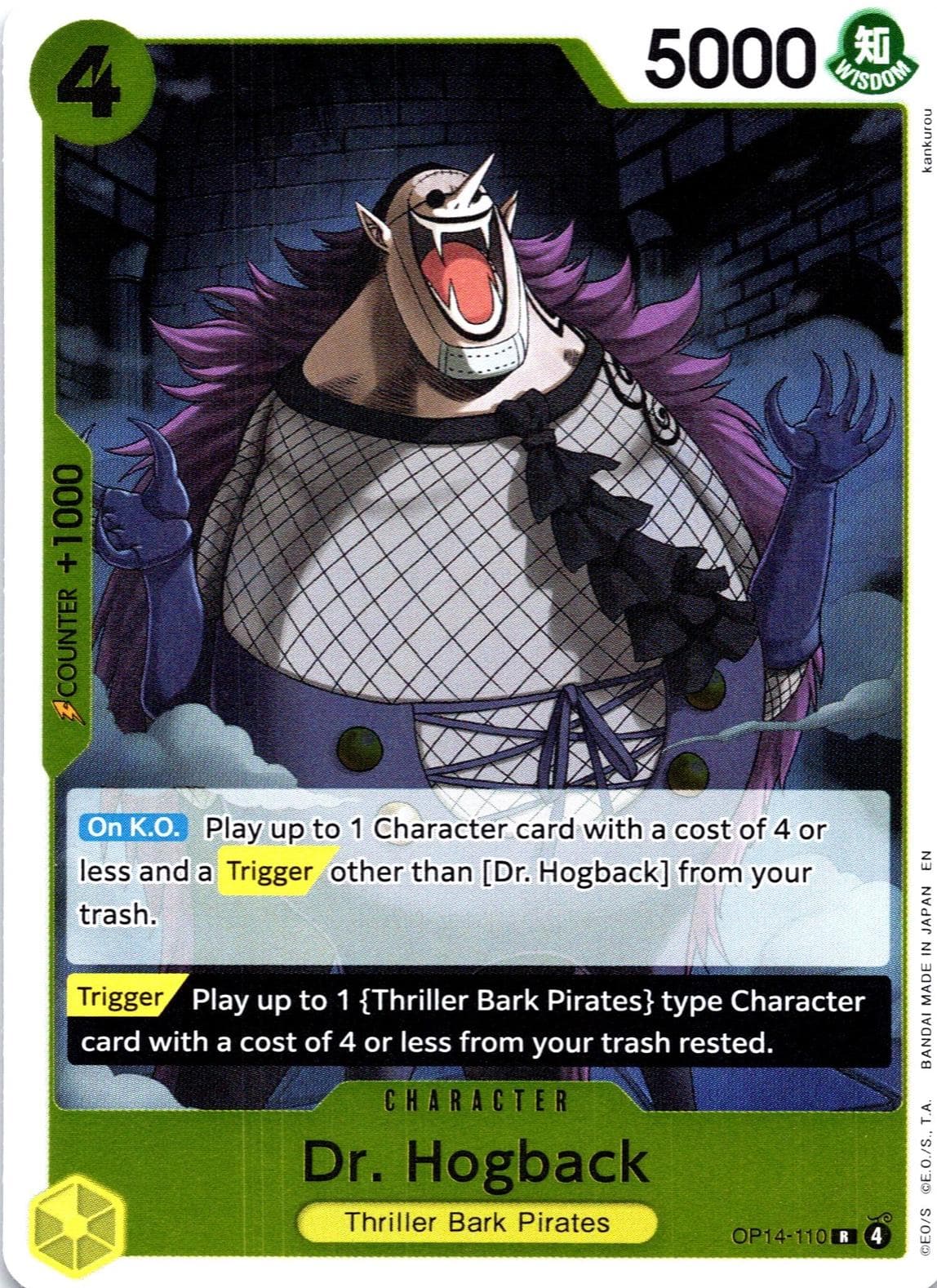 Dr. Hogback OP14-110 — One Piece Azure Sea's Seven
