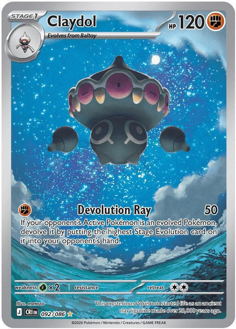 Claydol #92 — Pokemon Chaos Rising