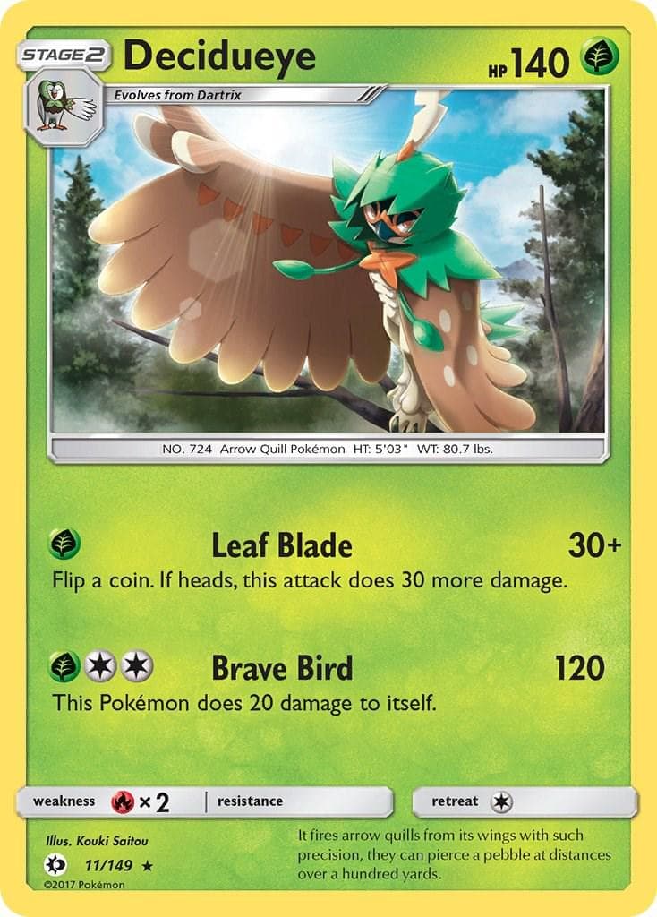 Decidueye #11 — Pokemon Sun & Moon