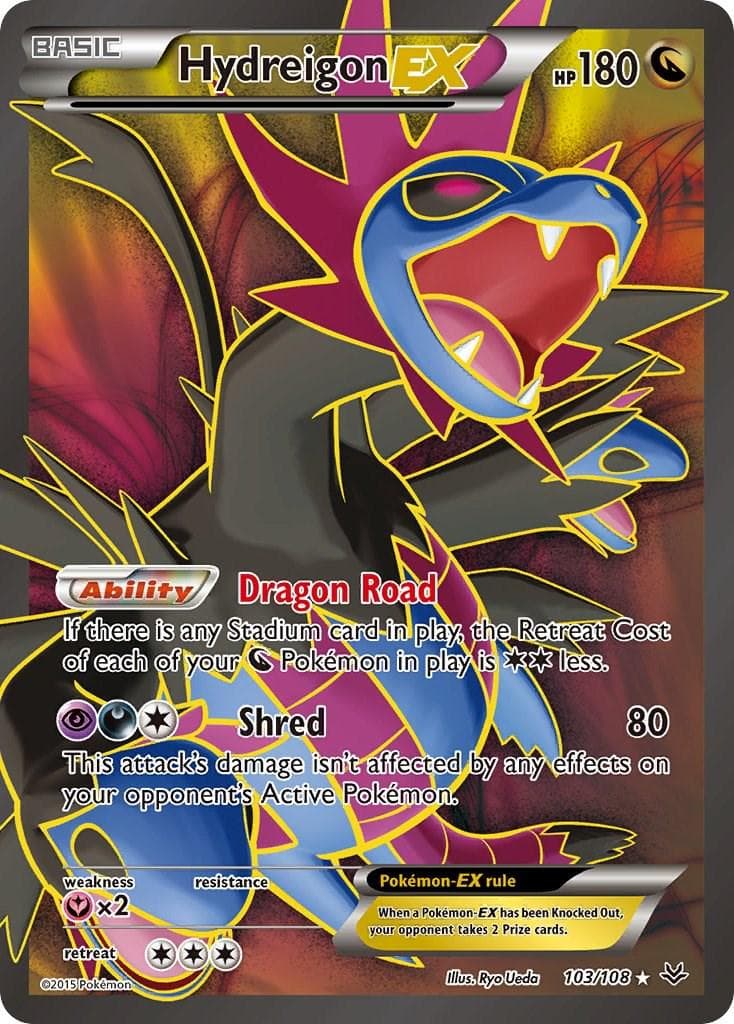 Hydreigon EX #103 — Pokemon Roaring Skies