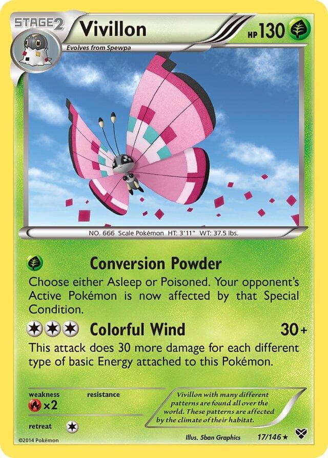 Vivillon #17 — Pokemon XY