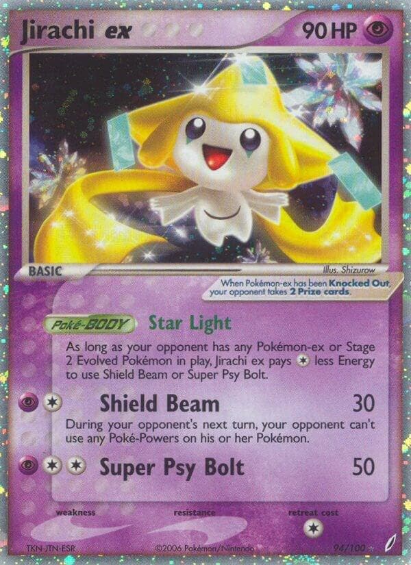 Jirachi EX #94 — Pokemon Crystal Guardians