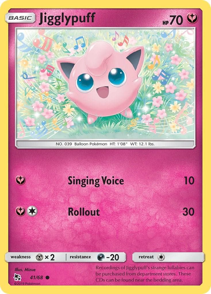 Jigglypuff #41 — Pokemon Hidden Fates