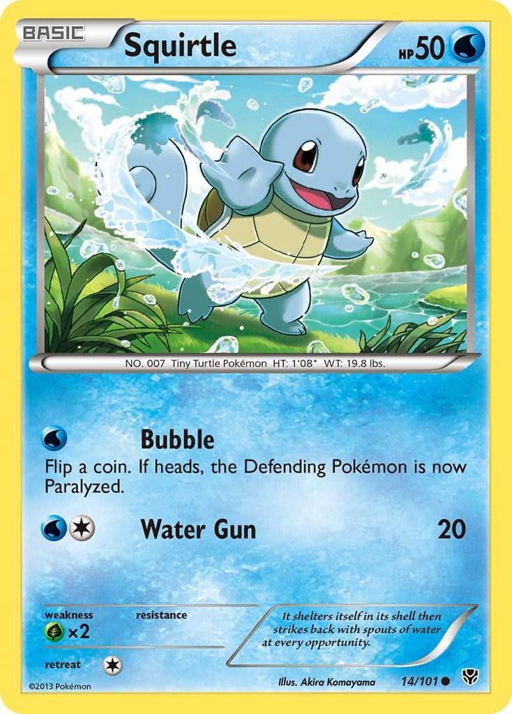 Squirtle #14 — Pokemon Plasma Blast