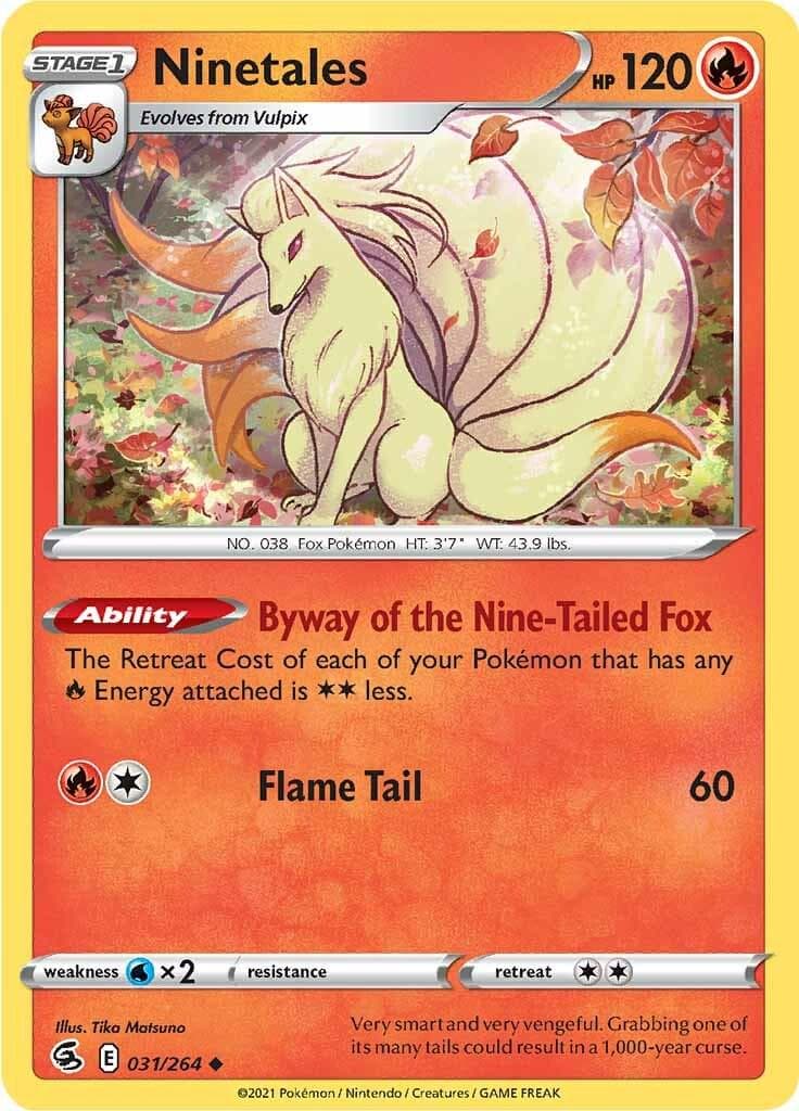 Ninetales #31 — Pokemon Fusion Strike