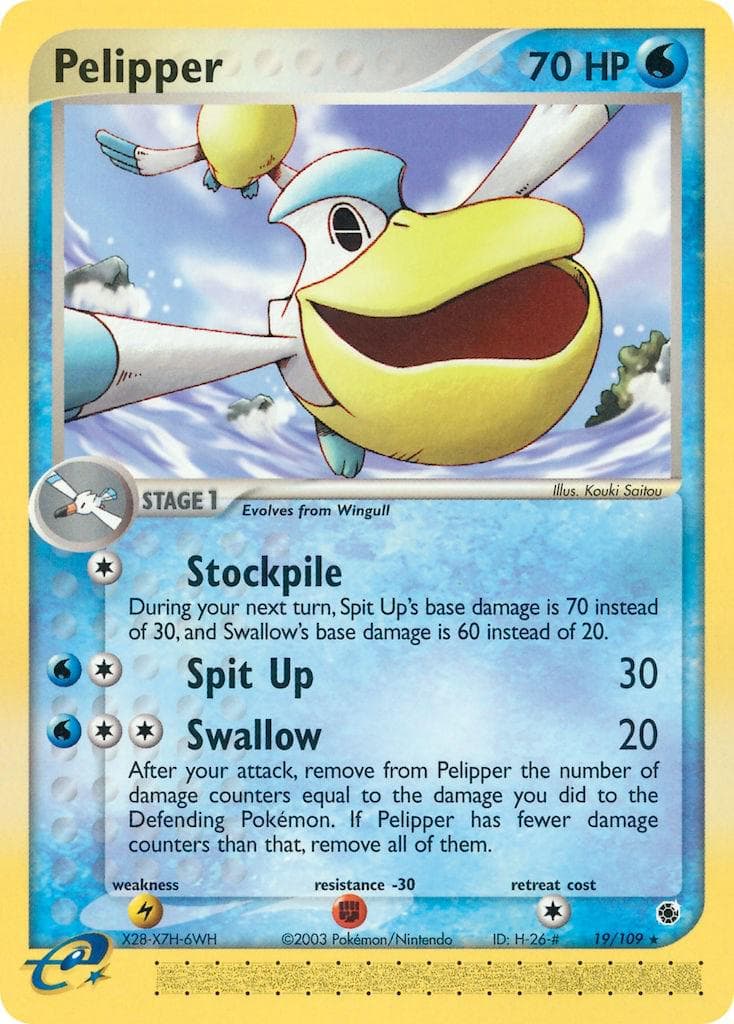 Pelipper #19 — Pokemon Ruby & Sapphire
