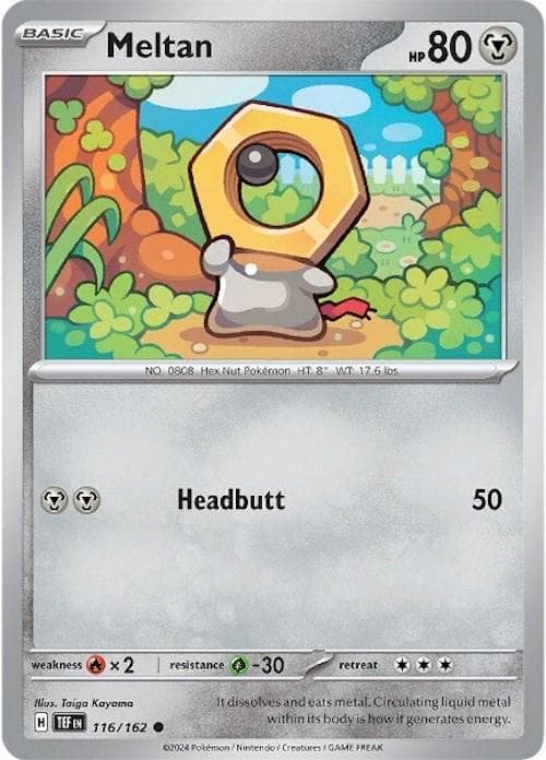 Meltan #116 — Pokemon Temporal Forces