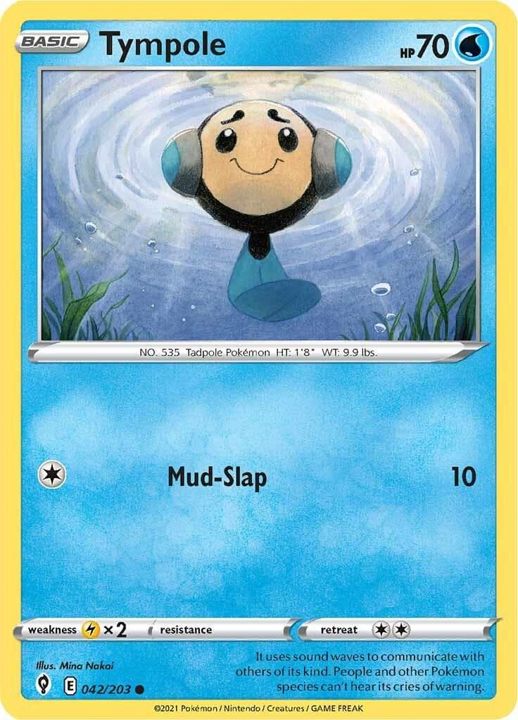 Tympole #42 — Pokemon Evolving Skies
