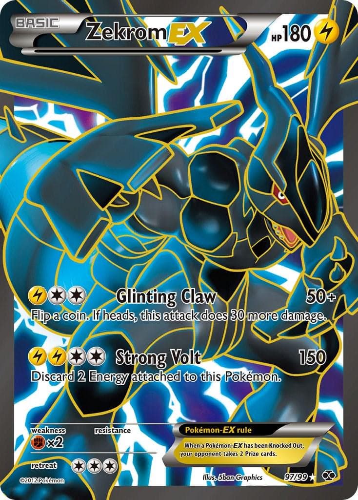 Zekrom EX #97 — Pokemon Next Destinies