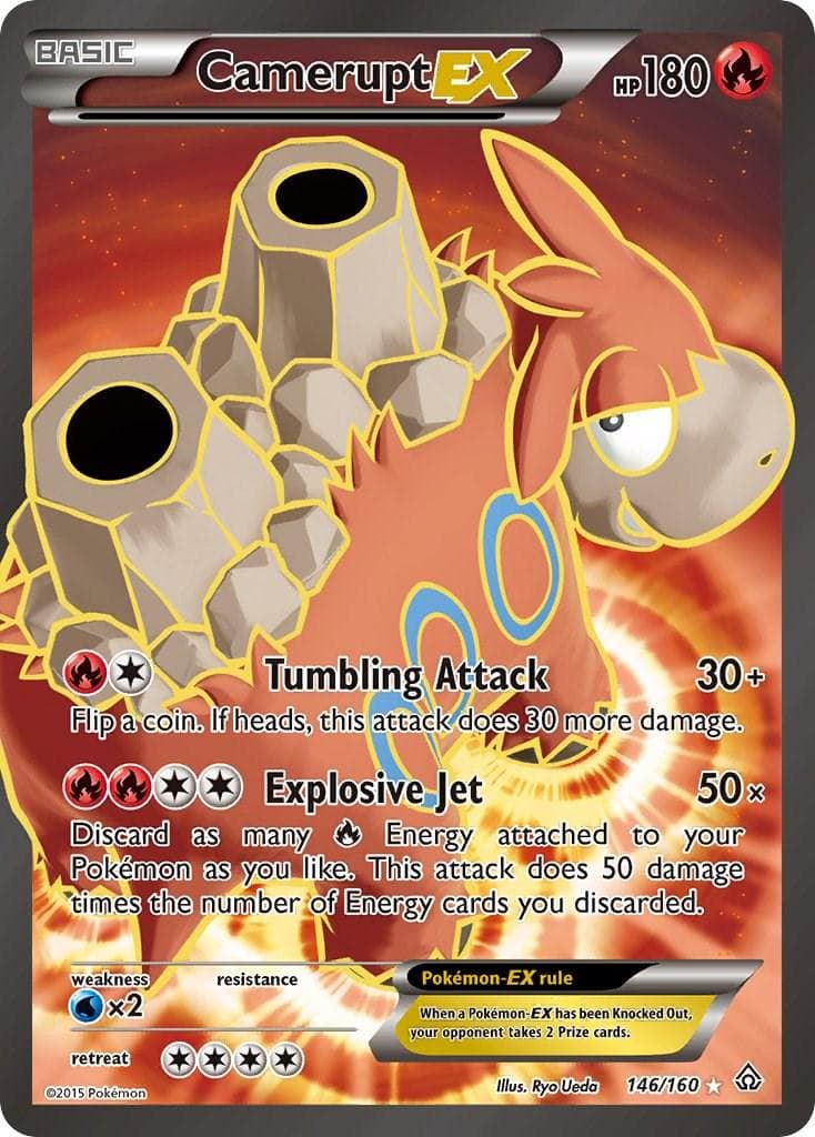 Camerupt EX #146 — Pokemon Primal Clash