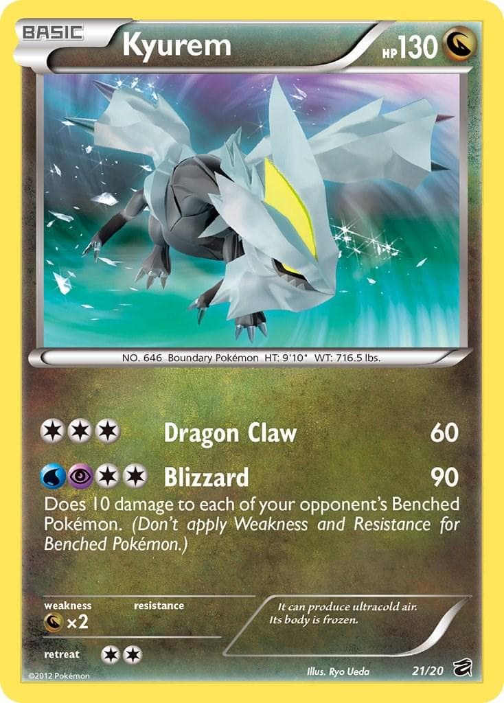 Kyurem #21 — Pokemon Dragon Vault