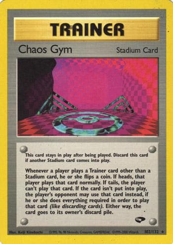 Chaos Gym #102 — Pokemon Gym Challenge