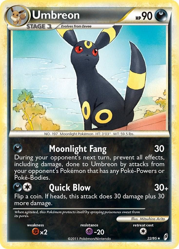 Umbreon #22 — Pokemon Call of Legends