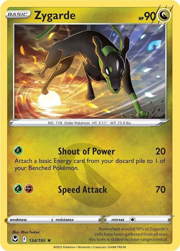 Zygarde #134 — Pokemon Silver Tempest