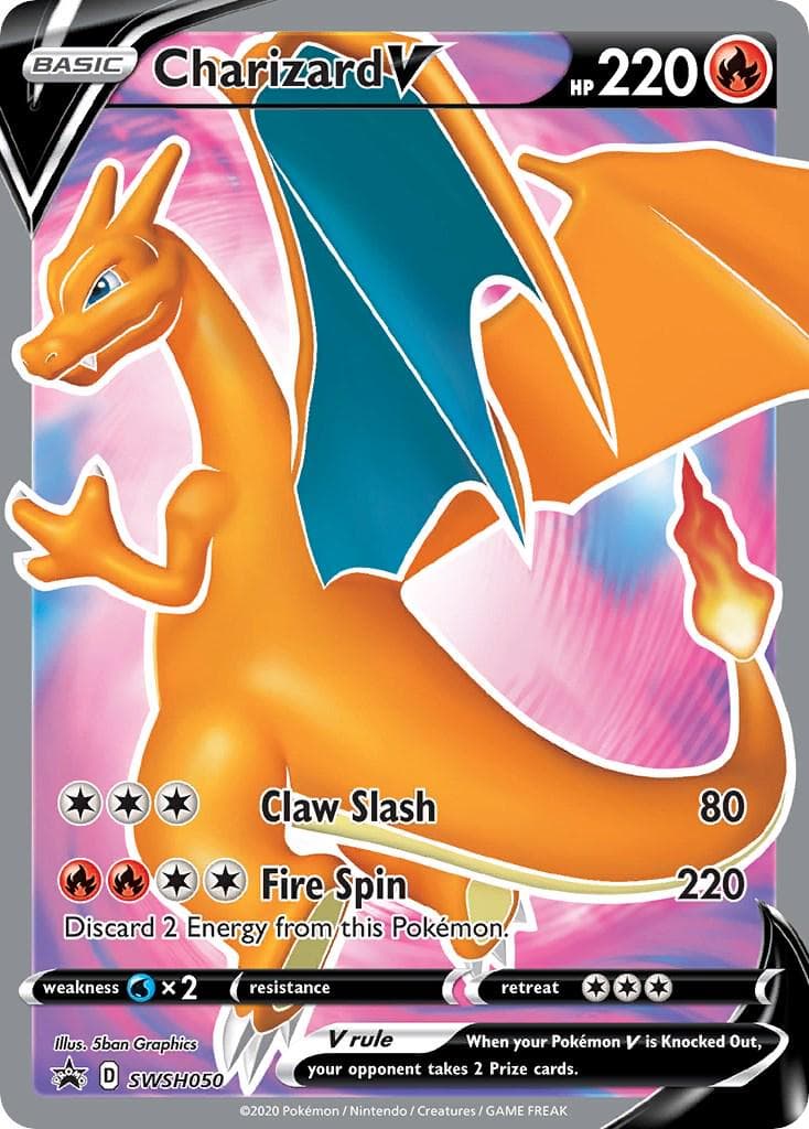 Charizard V #SWSH050 — Pokemon Promo