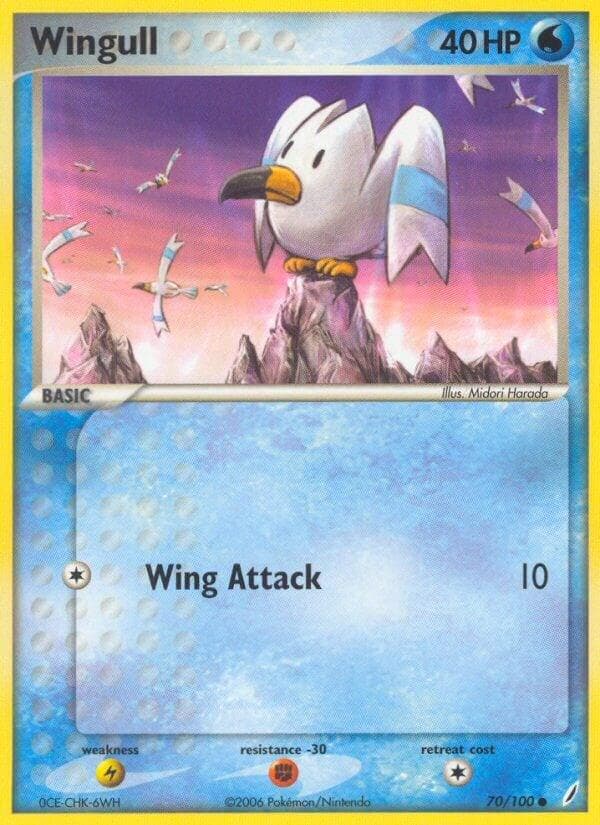 Wingull #70 — Pokemon Crystal Guardians