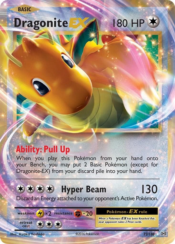 Dragonite EX #72 — Pokemon Evolutions