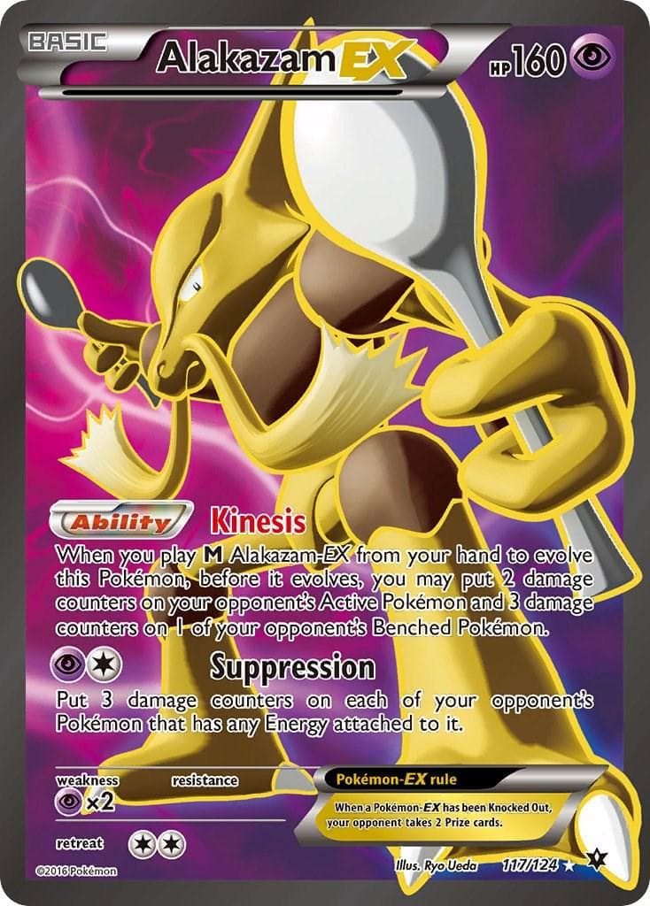Alakazam EX #117 — Pokemon Fates Collide