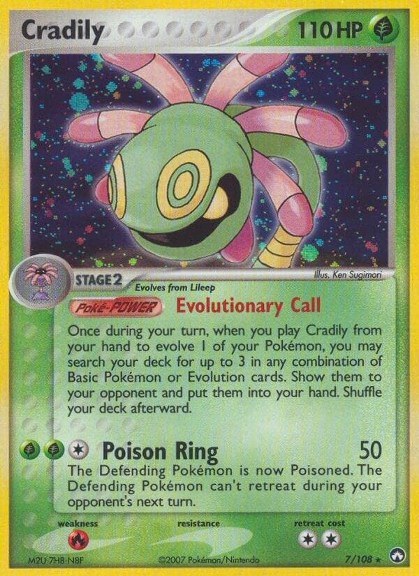 Cradily #7 — Pokemon Power Keepers