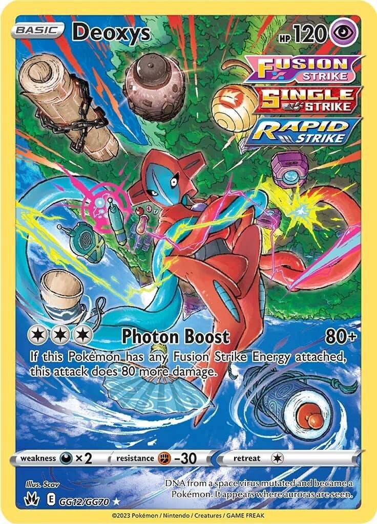 Deoxys #GG12 — Pokemon Crown Zenith