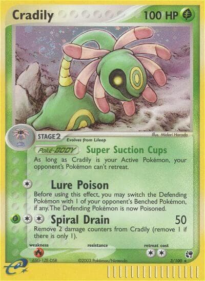 Cradily #3 — Pokemon Sandstorm