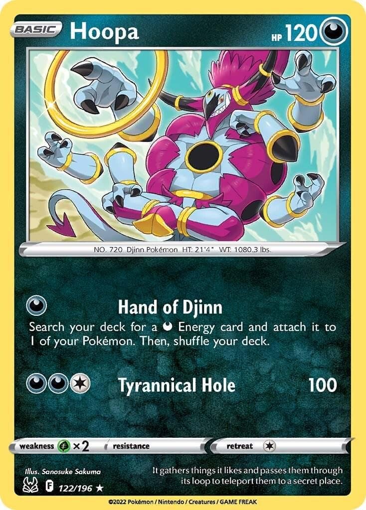Hoopa #122 — Pokemon Lost Origin