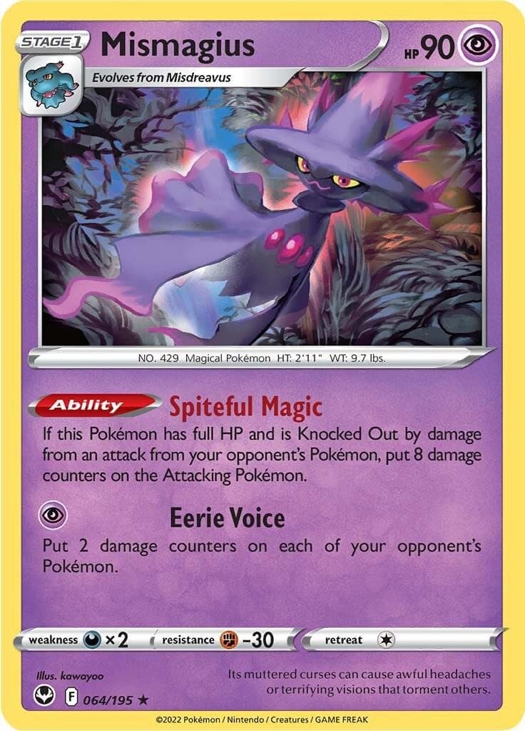 Mismagius #64 — Pokemon Silver Tempest