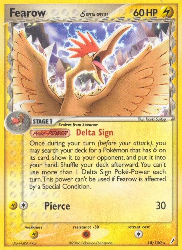 Fearow #18 — Pokemon Crystal Guardians
