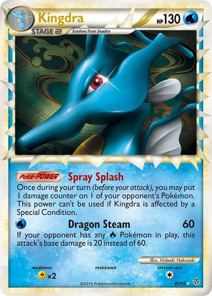 Kingdra #85 — Pokemon Unleashed