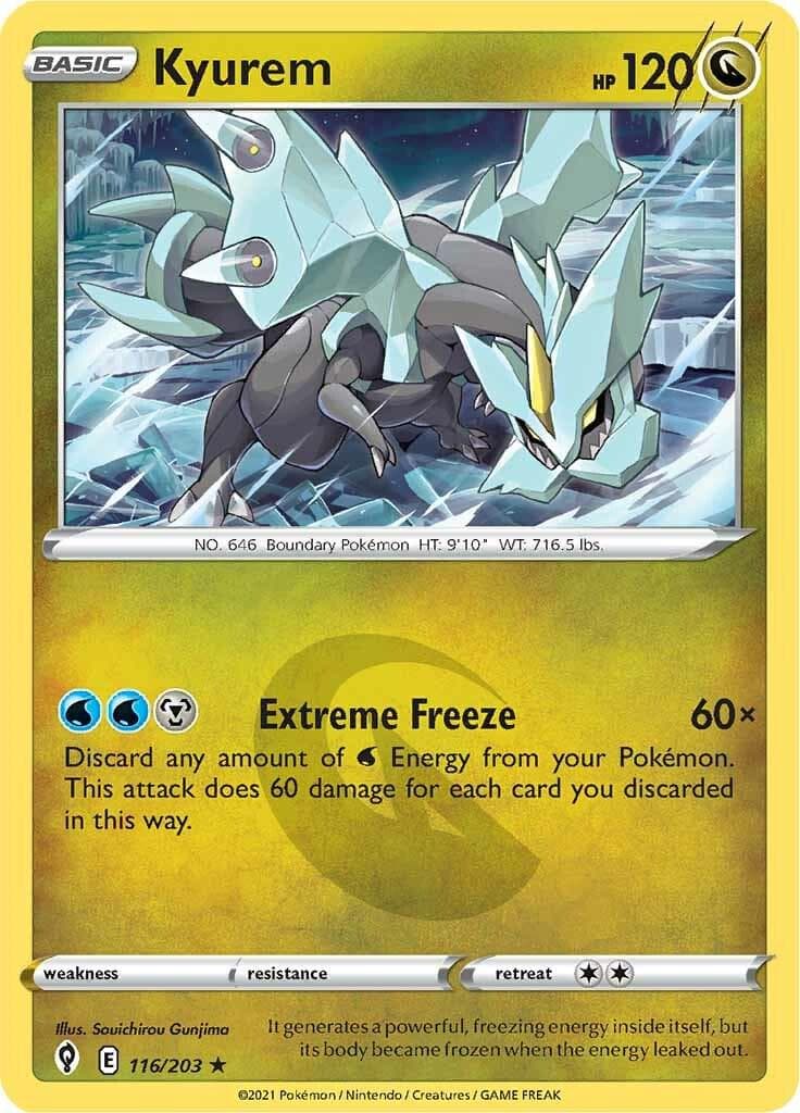 Kyurem #116 — Pokemon Evolving Skies