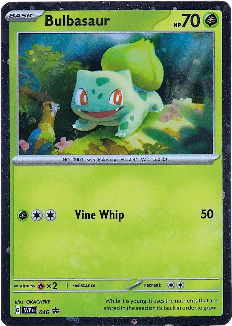 Bulbasaur #46 — Pokemon Promo