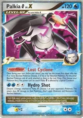 Palkia G LV. X #125 — Pokemon Platinum
