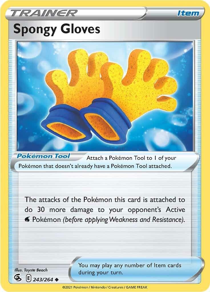 Spongy Gloves #243 — Pokemon Fusion Strike
