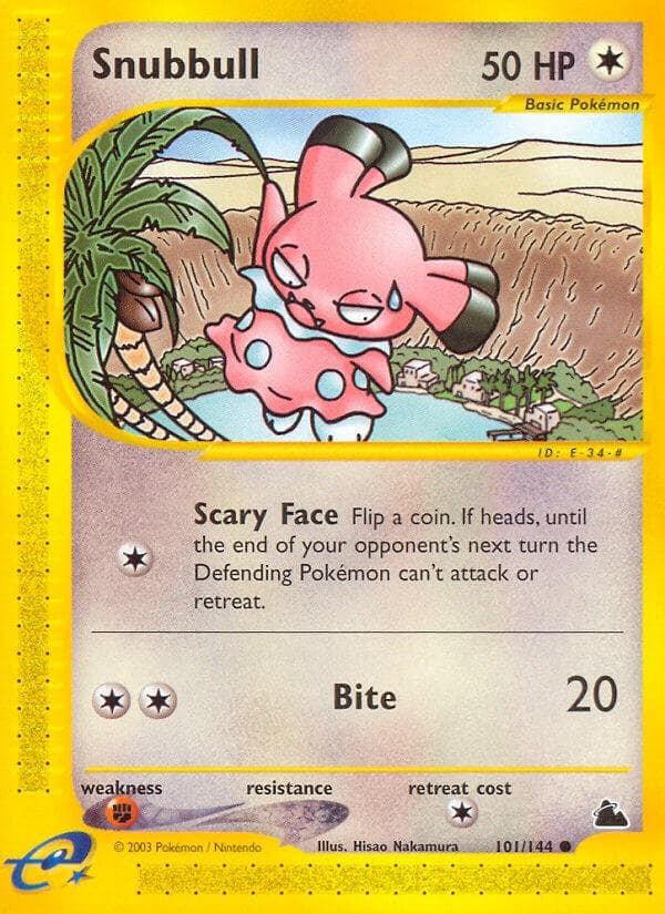 Snubbull #101 — Pokemon Skyridge