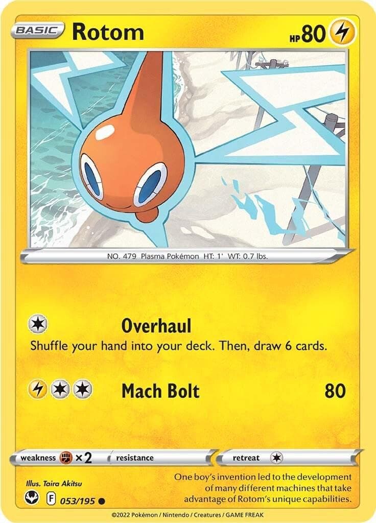 Rotom #53 — Pokemon Silver Tempest