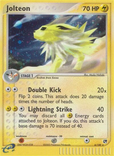 Jolteon #6 — Pokemon Sandstorm