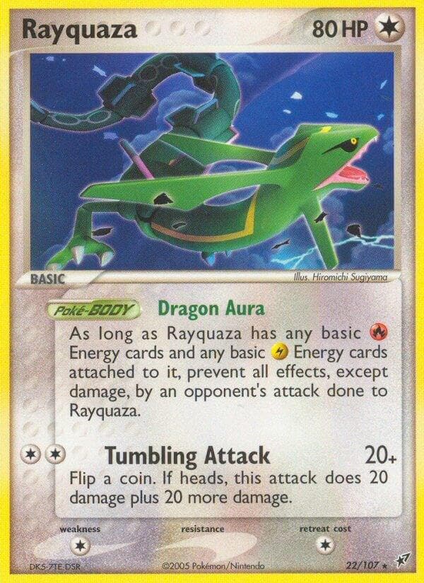 Rayquaza #22 — Pokemon Deoxys