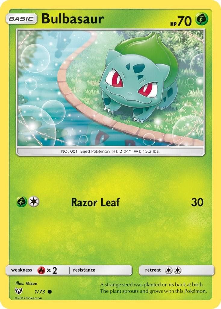 Bulbasaur #1 — Pokemon Shining Legends