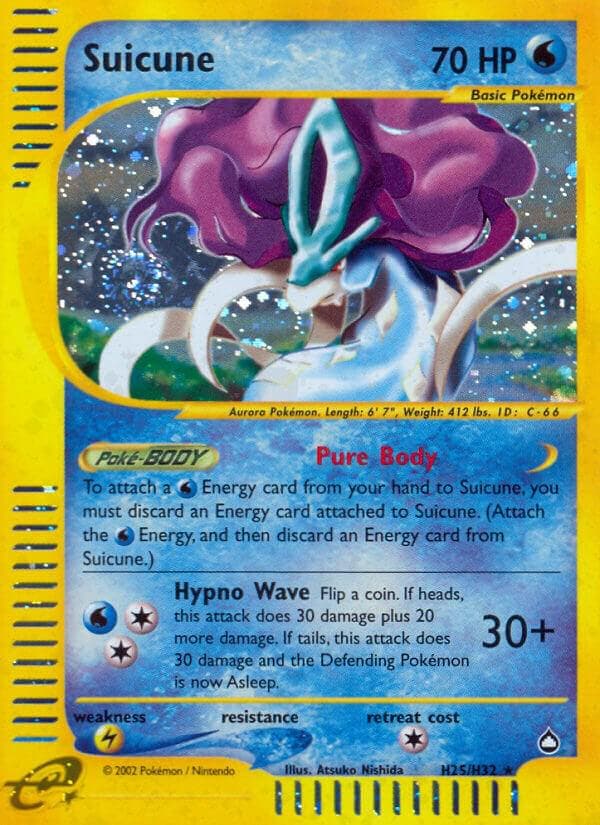 Suicune #H25 — Pokemon Aquapolis