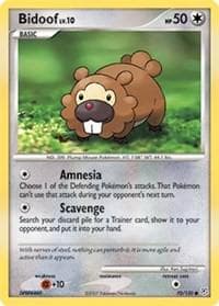 Bidoof #70 — Pokemon Diamond & Pearl