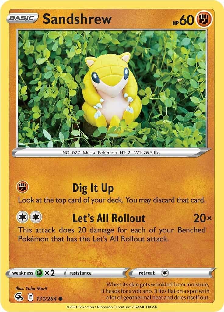 Sandshrew #131 — Pokemon Fusion Strike