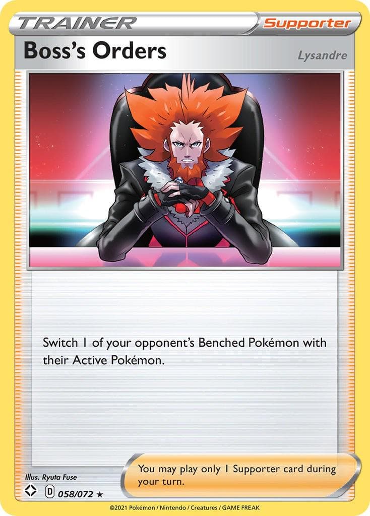 Boss's Orders #58 — Pokemon Shining Fates